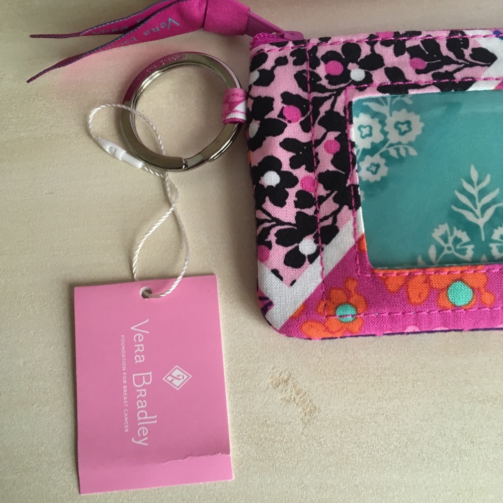 Vera Bradley Zip Id case - Picture 4 of 6